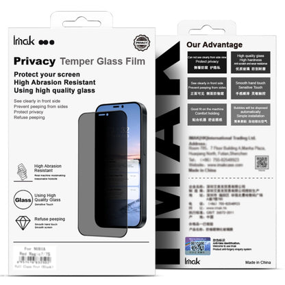 For Samsung Galaxy S24 Ultra 5G imak HD Full Screen Anti-spy Tempered Glass Protective Film - Galaxy S24 Ultra 5G Tempered Glass by imak | Online Shopping UK | buy2fix