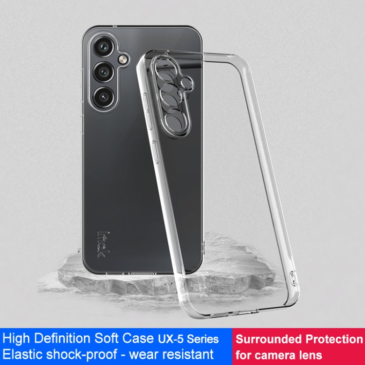 For Samsung Galaxy S23 FE 5G IMAK UX-5 Series Transparent Shockproof TPU Phone Case - Galaxy S23 FE 5G Cases by imak | Online Shopping UK | buy2fix