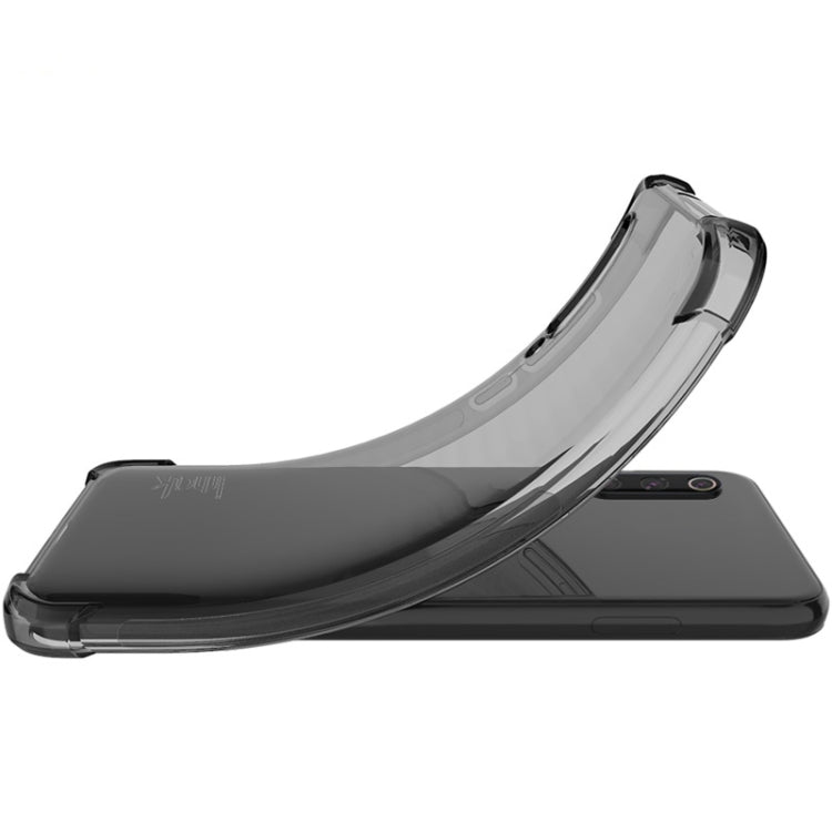 For Google Pixel 8 Pro imak Shockproof Airbag TPU Phone Case(Transparent Black) - Google Cases by imak | Online Shopping UK | buy2fix