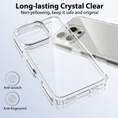 For iPhone 16 Pro Scratchproof Acrylic TPU Phone Case(Transparent) - iPhone 16 Pro Cases by buy2fix | Online Shopping UK | buy2fix