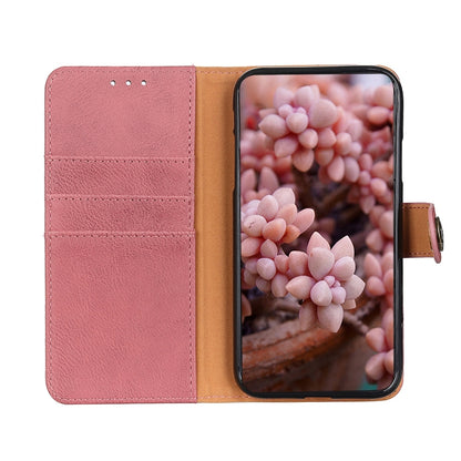 For Xiaomi Redmi K70 5G / K70 Pro 5G KHAZNEH Cowhide Texture Flip Leather Phone Case(Pink) - K70 Cases by buy2fix | Online Shopping UK | buy2fix