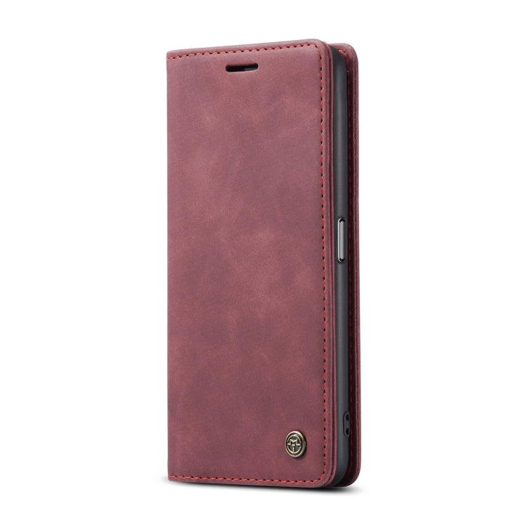 For OPPO A78 5G Global / A1X 5G CaseMe 013 Multifunctional Horizontal Flip Leather Phone Case(Wine Red) - OPPO Cases by CaseMe | Online Shopping UK | buy2fix