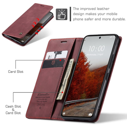 For Xiaomi Poco X6 Pro CaseMe 013 Multifunctional Horizontal Flip Leather Phone Case(Wine Red) - Xiaomi Cases by CaseMe | Online Shopping UK | buy2fix