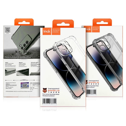 For OPPO Reno10 5G / Reno10 Pro 5G Global imak Shockproof Airbag TPU Phone Case(Transparent) - OPPO Cases by imak | Online Shopping UK | buy2fix