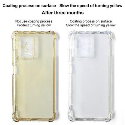 For OPPO Reno11 5G Global imak Shockproof Airbag TPU Phone Case(Transparent) - Reno11 Cases by imak | Online Shopping UK | buy2fix