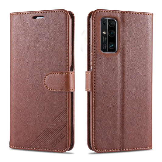 For Huawei Honor 30 / 30 Pro AZNS Sheepskin Texture Horizontal Flip Leather Case with Holder & Card Slots & Wallet(Brown) - Honor Cases by AZNS | Online Shopping UK | buy2fix