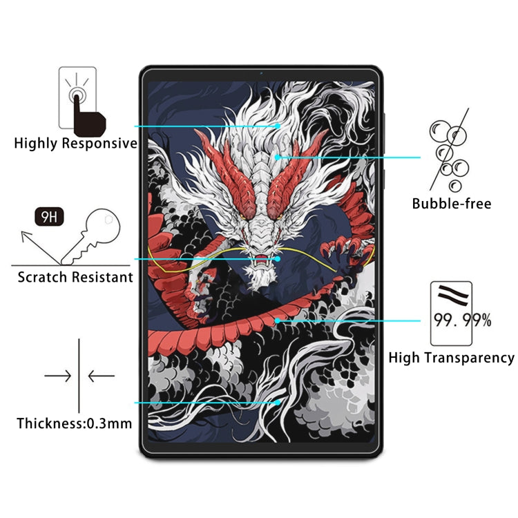 For Lenovo Legion Y700 2024 9H 0.3mm Explosion-proof Tempered Glass Film - Others by buy2fix | Online Shopping UK | buy2fix