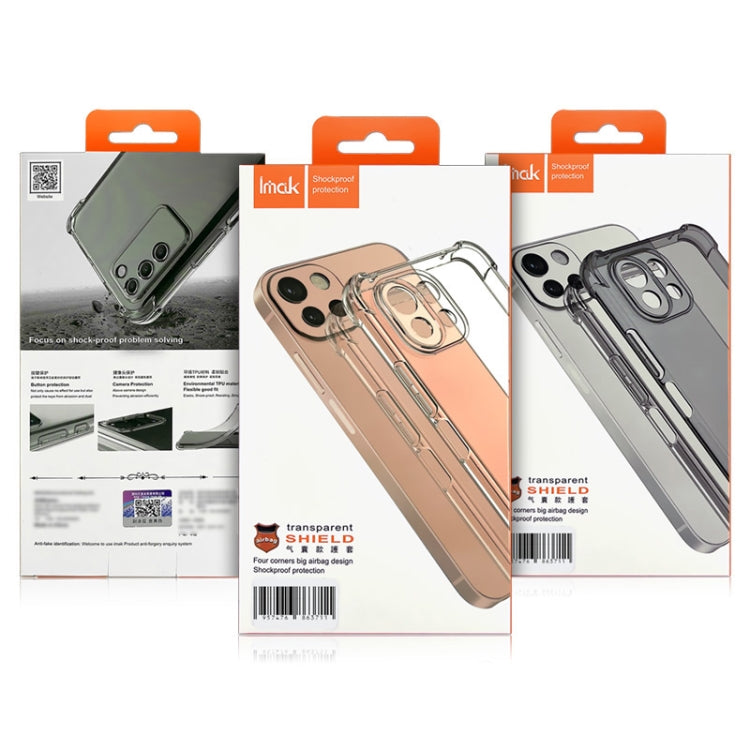 For Sony Xperia 5 V imak Shockproof Airbag TPU Phone Case(Transparent) - Sony Cases by imak | Online Shopping UK | buy2fix