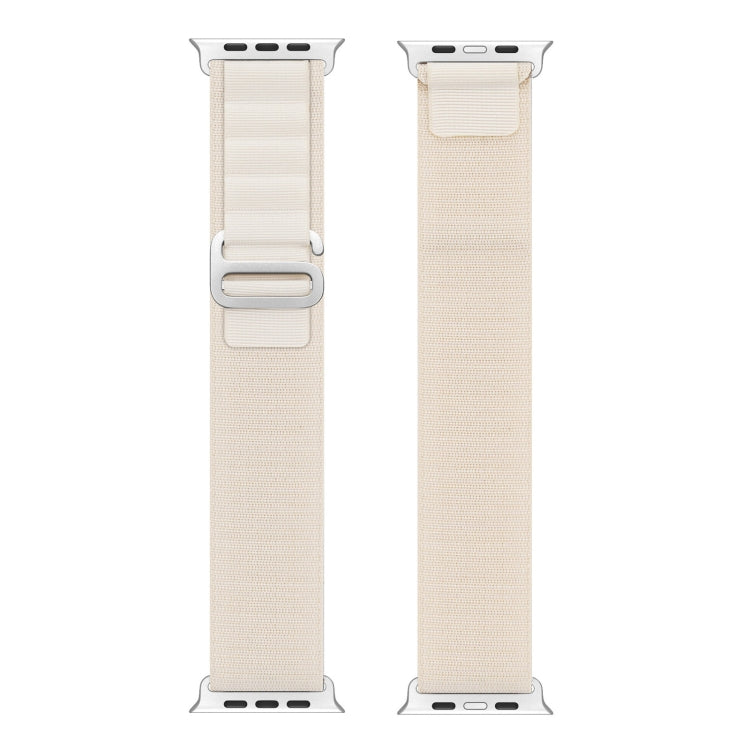 For Apple Watch Ultra 49mm DUX DUCIS GS Series Nylon Loop Watch Band(Starlight) - Watch Bands by DUX DUCIS | Online Shopping UK | buy2fix