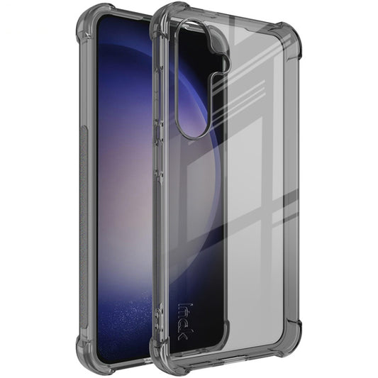 For Samsung Galaxy S24+ 5G imak Shockproof Airbag TPU Phone Case(Transparent Black) - Galaxy S24+ 5G Cases by imak | Online Shopping UK | buy2fix
