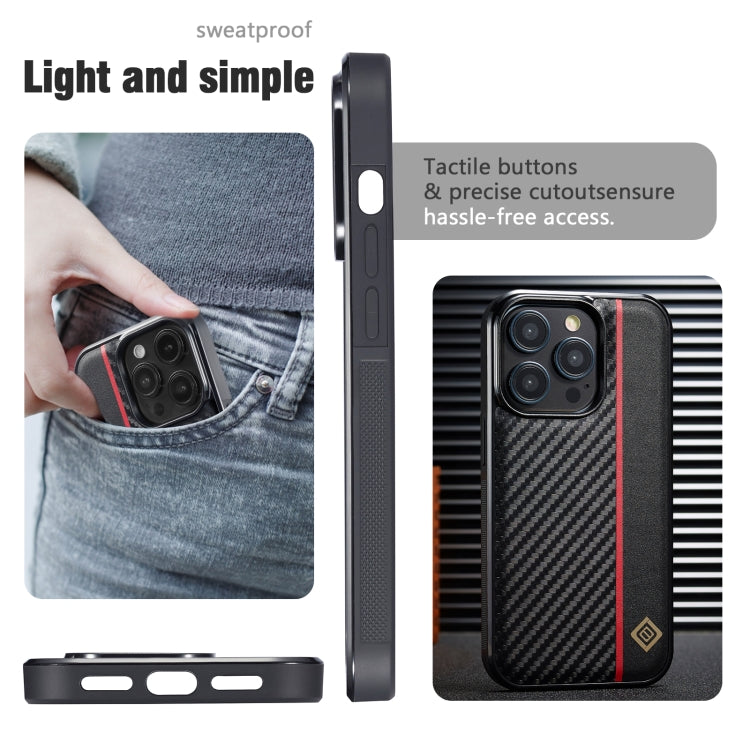 For OPPO Find N3 Flip LC.IMEEKE 3 in 1 Carbon Fiber Texture Shockproof Phone Case(Black) - Find N3 Flip Cases by LC.IMEEKE | Online Shopping UK | buy2fix