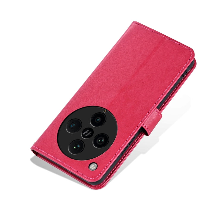 For OPPO Find X8 Pro AZNS Sheepskin Texture Flip Leather Phone Case(Red) - Find X8 Pro Cases by AZNS | Online Shopping UK | buy2fix