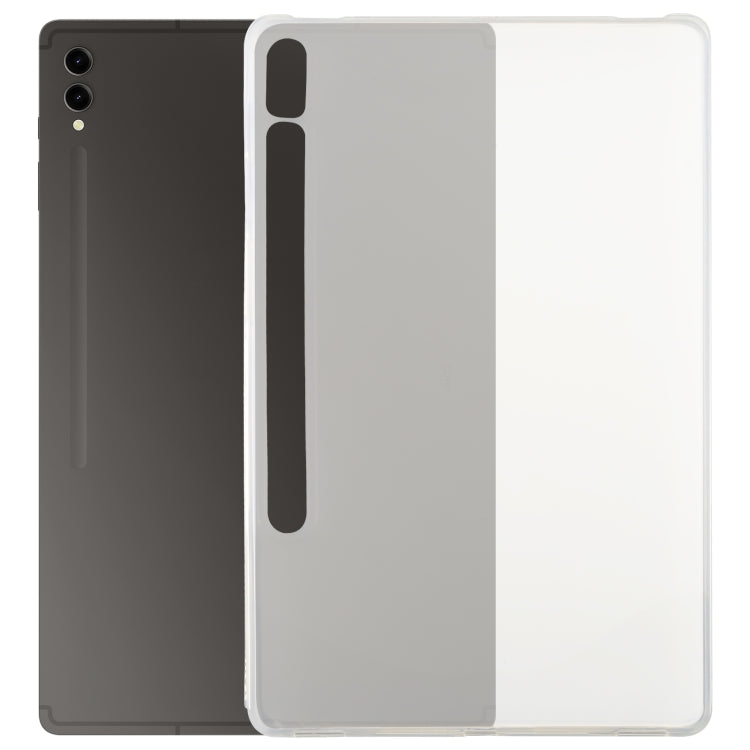 For Samsung Galaxy Tab S9 TPU Tablet Case(Frosted Clear) - Galaxy Tab S9 Cases by buy2fix | Online Shopping UK | buy2fix