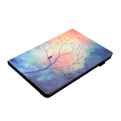 For iPad Pro 11 2024 Sewing Litchi Texture Smart Leather Tablet Case(Oil Painting Tree) - iPad Pro 11 2024 Cases by buy2fix | Online Shopping UK | buy2fix