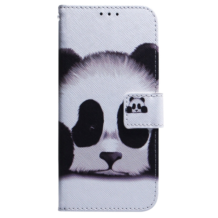 For OnePlus 13 Coloured Drawing Flip Leather Phone Case(Panda) - OnePlus Cases by buy2fix | Online Shopping UK | buy2fix