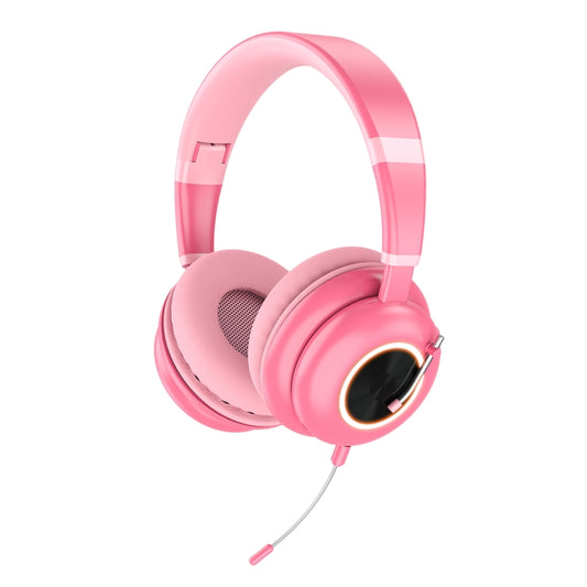 T&G KE-29 Foldable Wireless Headset with Microphone(Pink) - Multimedia Headset by T&G | Online Shopping UK | buy2fix