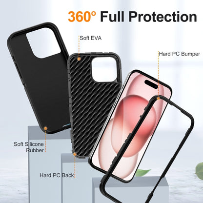 For iPhone 16 Pro Max Life Waterproof Rugged Phone Case(Black) - iPhone 16 Pro Max Cases by buy2fix | Online Shopping UK | buy2fix