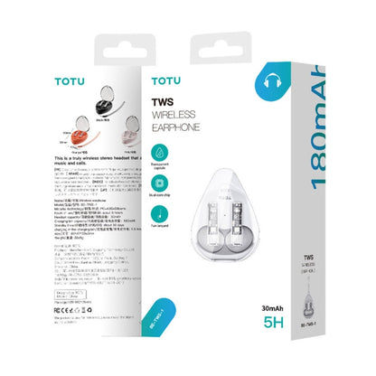 TOTU BE-1-TWS Bluetooth 5.3 Wireless Bluetooth Earphone(Orange) - TWS Earphone by TOTUDESIGN | Online Shopping UK | buy2fix