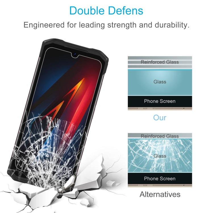 For DOOGEE S Punk 10pcs 0.26mm 9H 2.5D Tempered Glass Film - For Doogee by buy2fix | Online Shopping UK | buy2fix