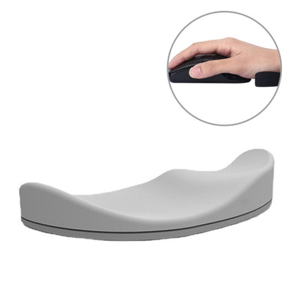 Silicone Wrist Support Mouse Pad Mobile Palm Rest Office Hand Rest, Spec:Grey Left Hand - Mouse Pads by buy2fix | Online Shopping UK | buy2fix
