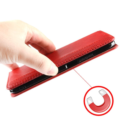 For iPhone 16 Pro Max Magnetic Buckle Retro Texture Leather Phone Case(Red) - iPhone 16 Pro Max Cases by buy2fix | Online Shopping UK | buy2fix