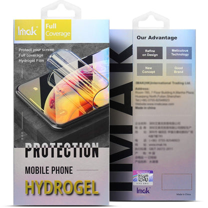 For iPhone 15 Plus 2pcs/Set imak Curved Full Screen Hydrogel Film Protector - iPhone 15 Plus Tempered Glass by imak | Online Shopping UK | buy2fix