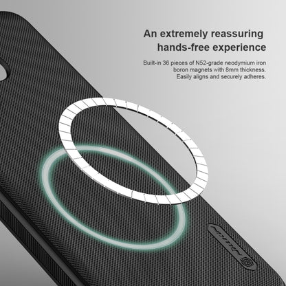 For Xiaomi Redmi Turbo 3 NILLKIN Frosted Shield Pro Magnetic Phone Case(Black) - Xiaomi Cases by NILLKIN | Online Shopping UK | buy2fix