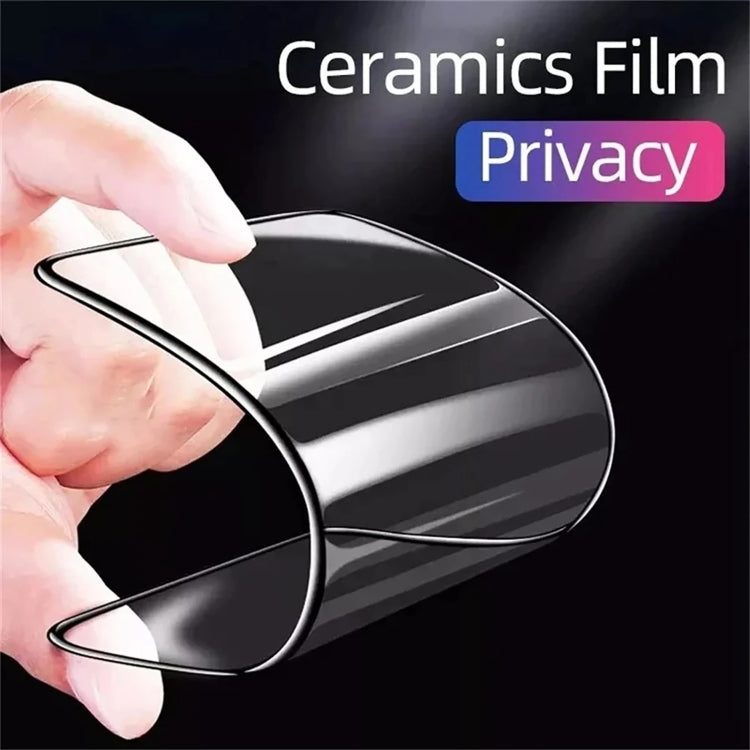 For iPhone 16 Pro Full Coverage HD Privacy Ceramic Film - iPhone 16 Pro Tempered Glass by buy2fix | Online Shopping UK | buy2fix