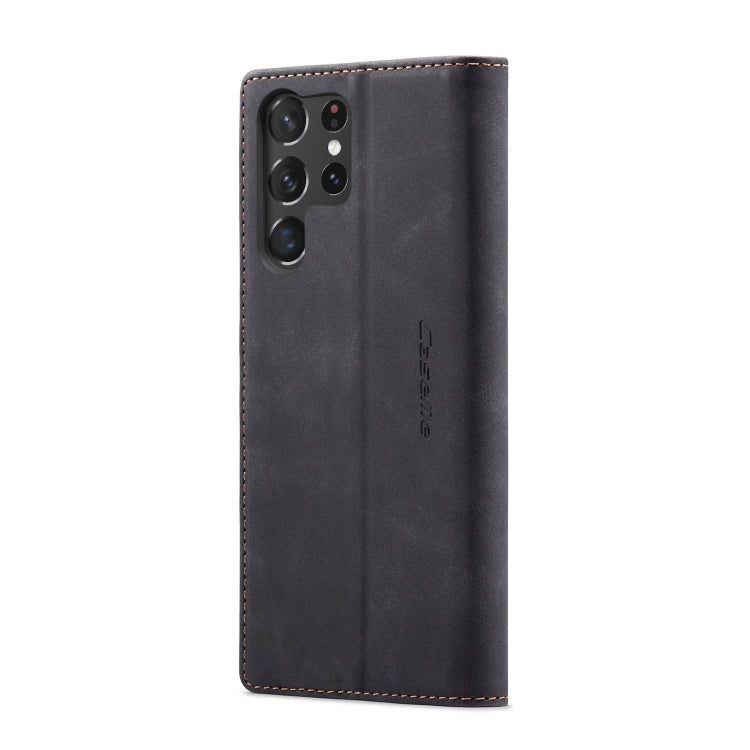 ForSamsung Galaxy S24 Ultra 5G CaseMe 013 Multifunctional Horizontal Flip Leather Phone Case(Black) - Galaxy S24 Ultra 5G Cases by CaseMe | Online Shopping UK | buy2fix