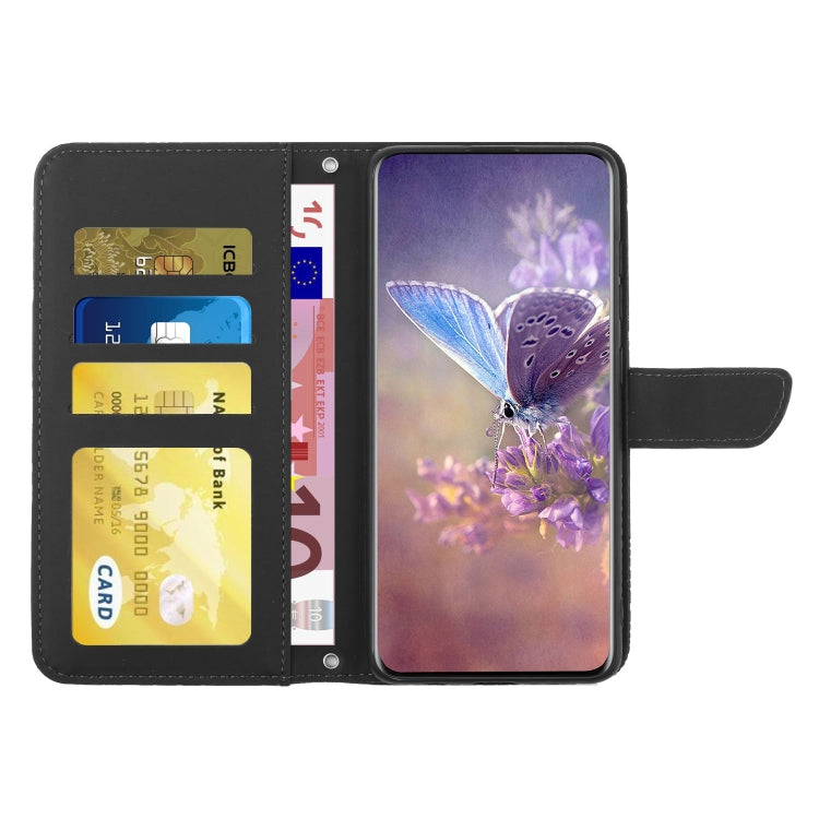 For Google Pixel 9 Skin Feel Butterfly Embossed Flip Leather Phone Case(Black) - Google Cases by buy2fix | Online Shopping UK | buy2fix