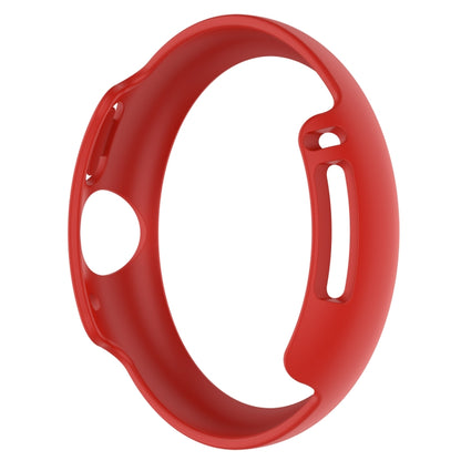 For Google Pixel Watch 2 Half Pack Hollow PC Watch Protective Case(Red) - Watch Cases by buy2fix | Online Shopping UK | buy2fix