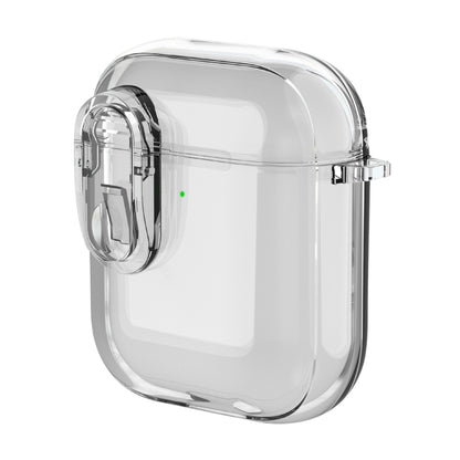 For AirPods 1 / 2 Ice Crystals Shockproof Earphone Protective Case(Transparent) - For AirPods 1/2 by buy2fix | Online Shopping UK | buy2fix