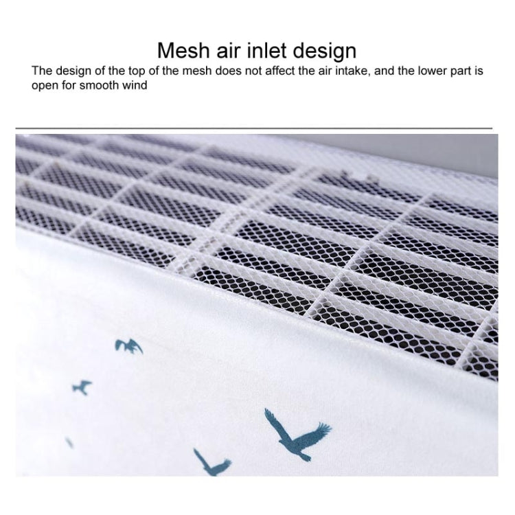 Do Not Take Dust-proof And Anti Direct Blowing Simple Wind Hanging Machine Air Conditioner Moon Cover, Size:Width 98 × Thickness 20 × Height 90cm(Small Pot) - Dust Covers by buy2fix | Online Shopping UK | buy2fix