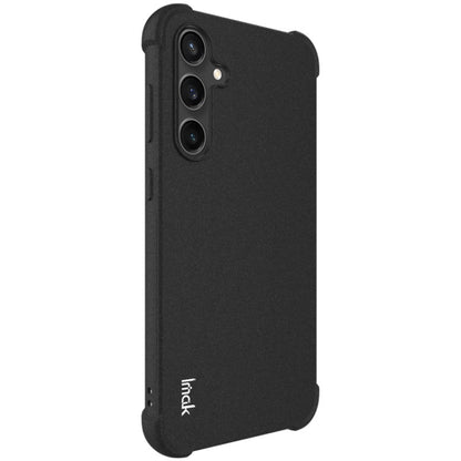 For Samsung Galaxy S23 FE 5G imak Shockproof Airbag TPU Phone Case(Matte Black) - Galaxy S23 FE 5G Cases by imak | Online Shopping UK | buy2fix