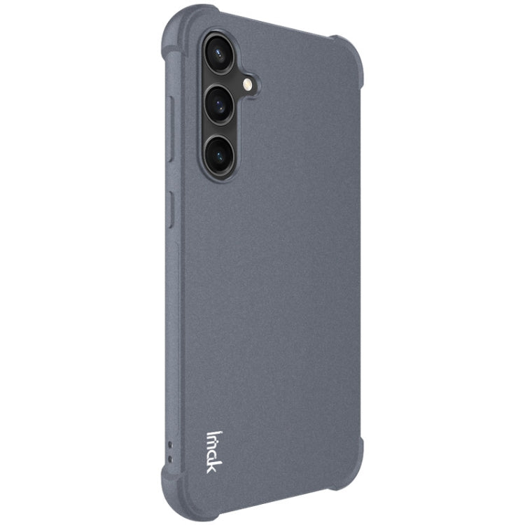 For Samsung Galaxy S23 FE 5G imak Shockproof Airbag TPU Phone Case(Matte Grey) - Galaxy S23 FE 5G Cases by imak | Online Shopping UK | buy2fix