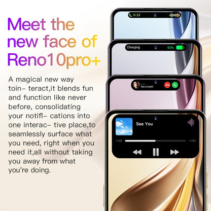 Reno10Pro+ / U22, 3GB+32GB, 6.53 inch Screen, Face Identification, Android 8.1 MTK6737 Quad Core, Network: 4G, OTG, Dual SIM(Yellow) -  by buy2fix | Online Shopping UK | buy2fix
