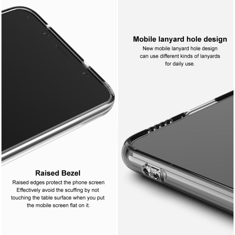 For vivo iQOO 12 Pro 5G IMAK UX-5 Series Transparent TPU Phone Case - iQOO 12 Pro Cases by imak | Online Shopping UK | buy2fix