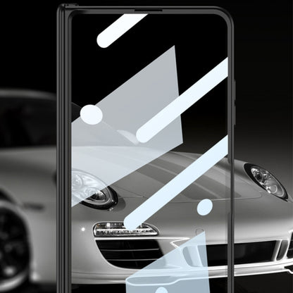 For Honor Magic V2 GKK Integrated Magnetic Folding Hinge All-inclusive Phone Case(Black) - Honor Cases by GKK | Online Shopping UK | buy2fix