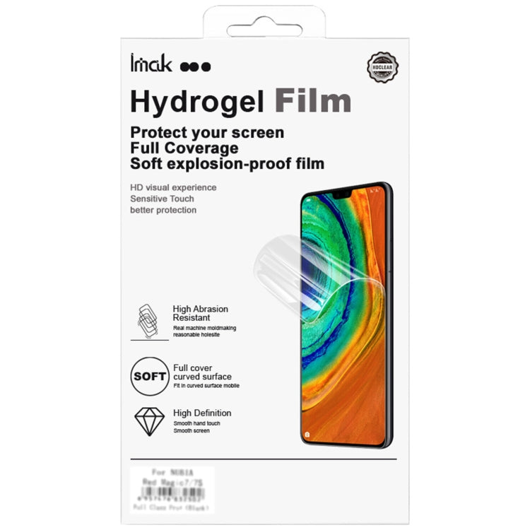 For Motorola Edge 50 Pro 5G 2pcs imak Curved Full Screen Hydrogel Film Protector - Motorola Tempered Glass by imak | Online Shopping UK | buy2fix