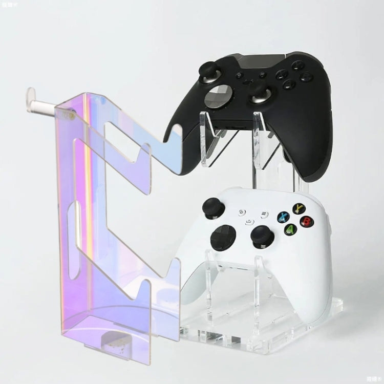 Acrylic Colorful Game Controller Headphone Storage Display Stand - Holder by buy2fix | Online Shopping UK | buy2fix