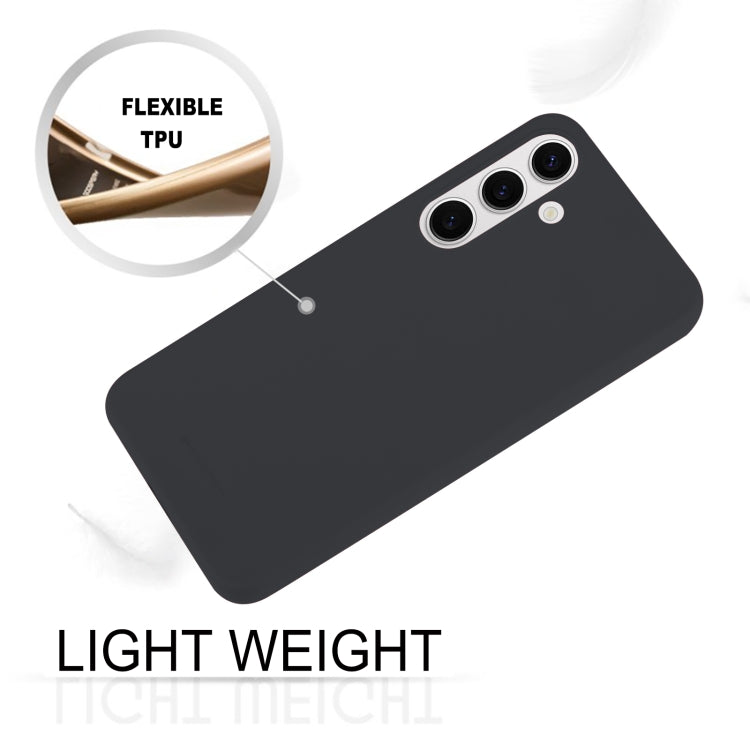 For Samsung Galaxy S24+ 5G GOOSPERY SOFT FEELING Liquid TPU Soft Phone Case(Black) - Galaxy S24+ 5G Cases by GOOSPERY | Online Shopping UK | buy2fix