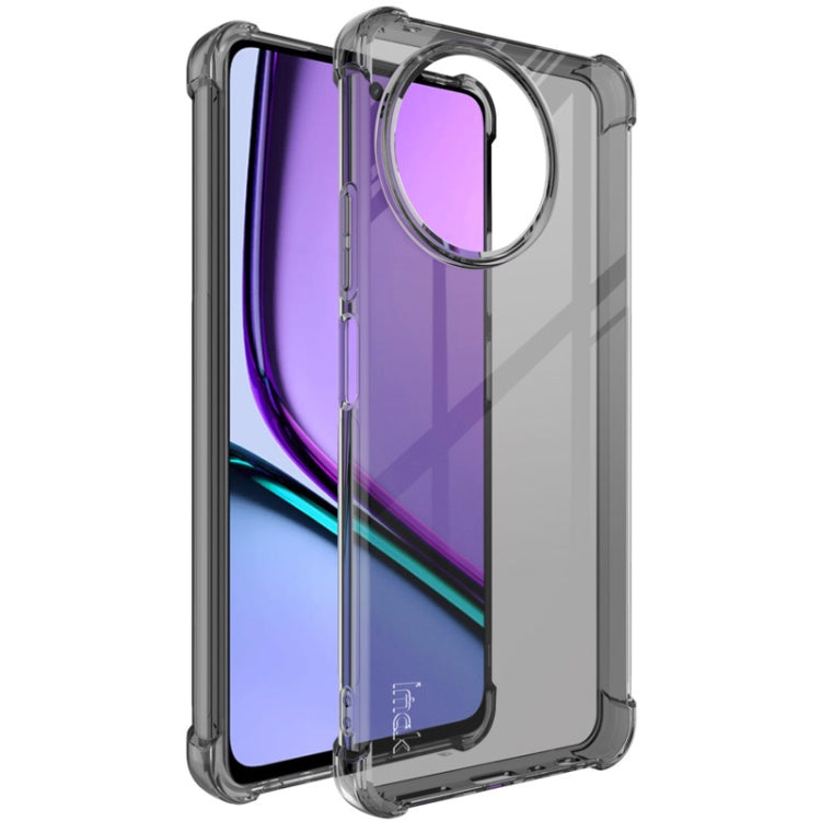 For Realme 11 5G / 11x 5G / C67 5G Global imak Shockproof Airbag TPU Phone Case(Transparent Black) - Realme Cases by imak | Online Shopping UK | buy2fix