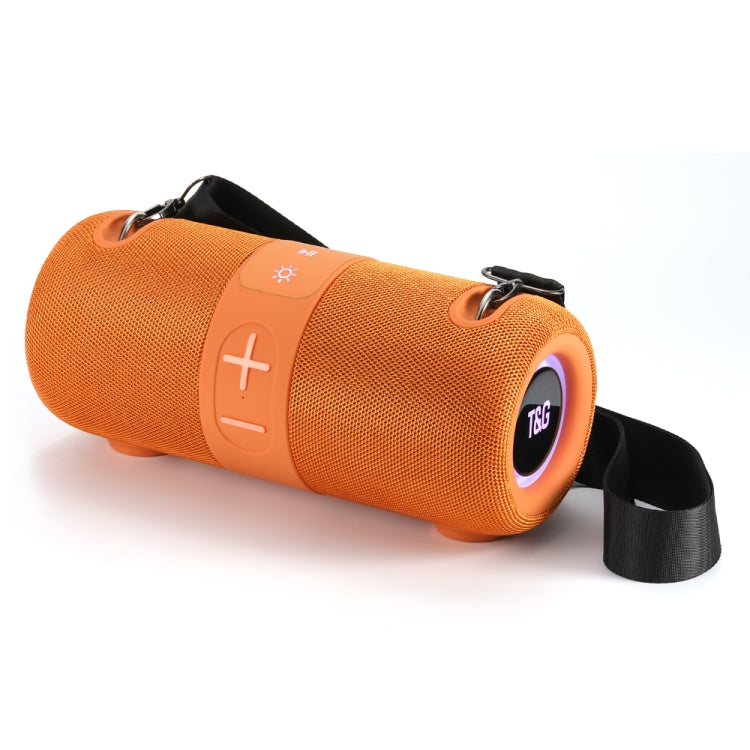 T&G TG-672 Outdoor Portable Subwoofer Bluetooth Speaker Support TF Card(Orange) - Desktop Speaker by T&G | Online Shopping UK | buy2fix