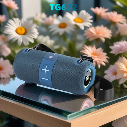 T&G TG-672 Outdoor Portable Subwoofer Bluetooth Speaker Support TF Card(Red) - Desktop Speaker by T&G | Online Shopping UK | buy2fix