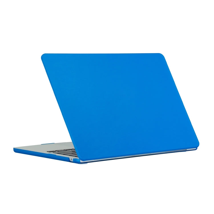 For MacBook Air 15.3 2024 A2941 (M2)/A3114 (M3) Laptop Matte Style Protective Case(Dark Blue) - MacBook Air Cases by buy2fix | Online Shopping UK | buy2fix