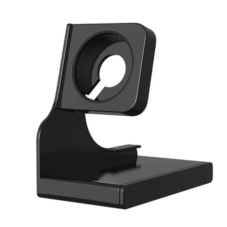 For Apple Watch Series Smart Watch Charging Stand PC Base(Black) - Charger / Holder by buy2fix | Online Shopping UK | buy2fix