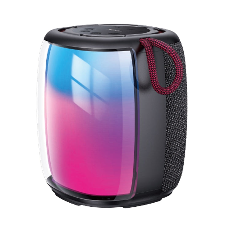 Yesido YSW20 LED Colorful TWS Bluetooth Speaker(Black) - Desktop Speaker by Yesido | Online Shopping UK | buy2fix
