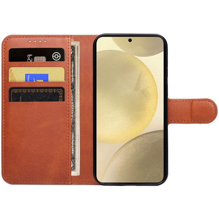 For Samsung Galaxy A55 5G IMAK Count Series Flip Leather Phone Case(Brown) - Galaxy Phone Cases by imak | Online Shopping UK | buy2fix