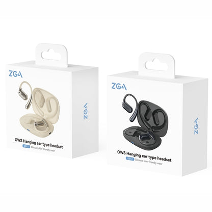 ZGA GS12 Ear-mounted Wireless Bluetooth Earphone(White) - Bluetooth Earphone by ZGA | Online Shopping UK | buy2fix