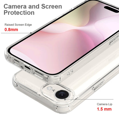 For iPhone SE 2024 Scratchproof Acrylic TPU Phone Case(Transparent) - More iPhone Cases by buy2fix | Online Shopping UK | buy2fix